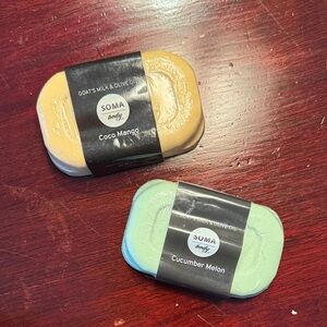 NATURAL BAR SOAP- Coco Mango OR Cucumber Melon
